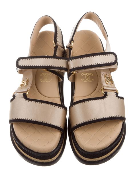 chanel sandls|Chanel sandals for women.